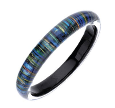 BF68454 - 8mm Rounded Slip On Printed Bangle