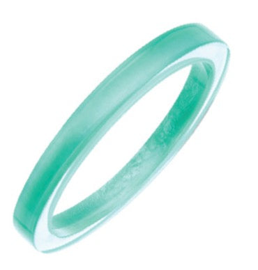 BF68699 - 10mm Flat Pearl Color Bangle