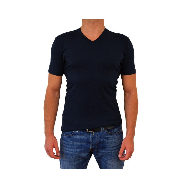 Georg Roth | V-Neck Navy Tee
