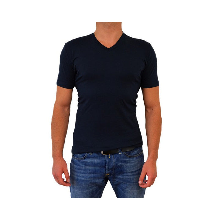 Georg Roth | V-Neck Navy Tee