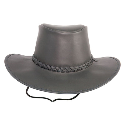 Crusher Outback Leather Hat