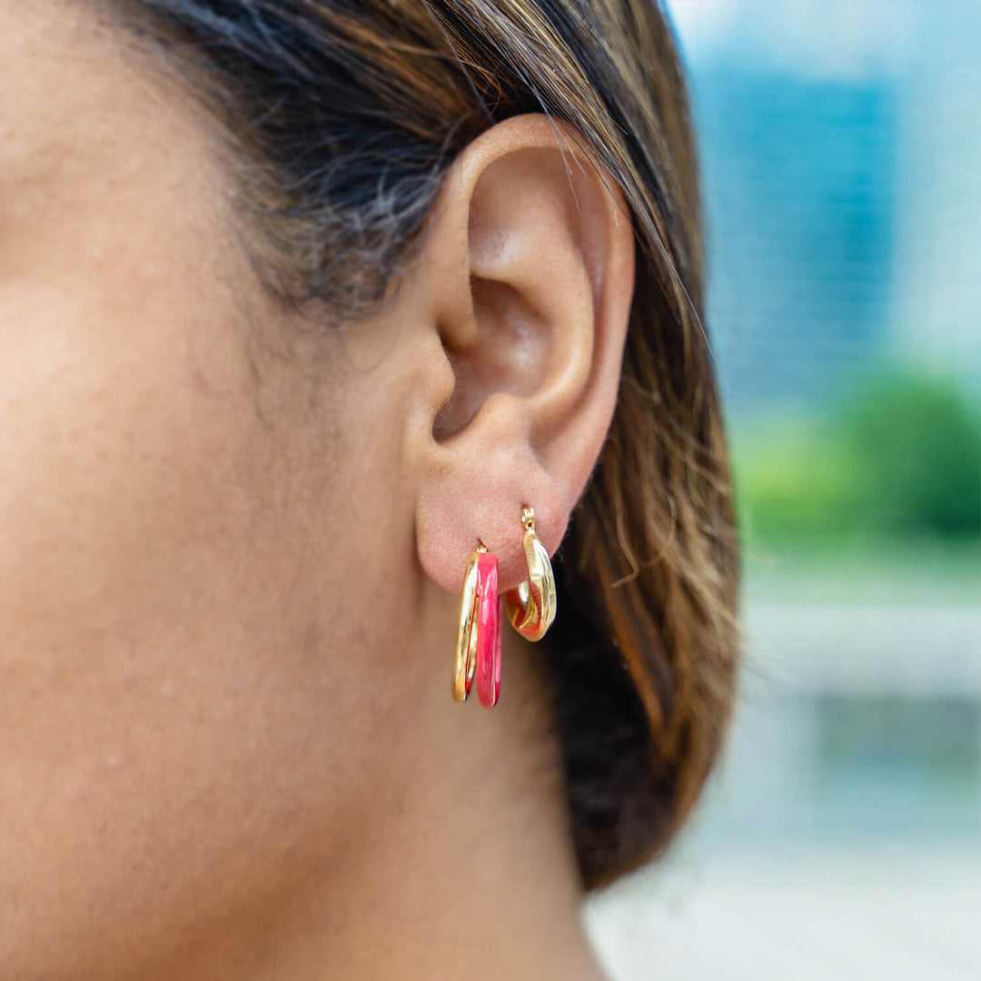 Double Hoop Earrings