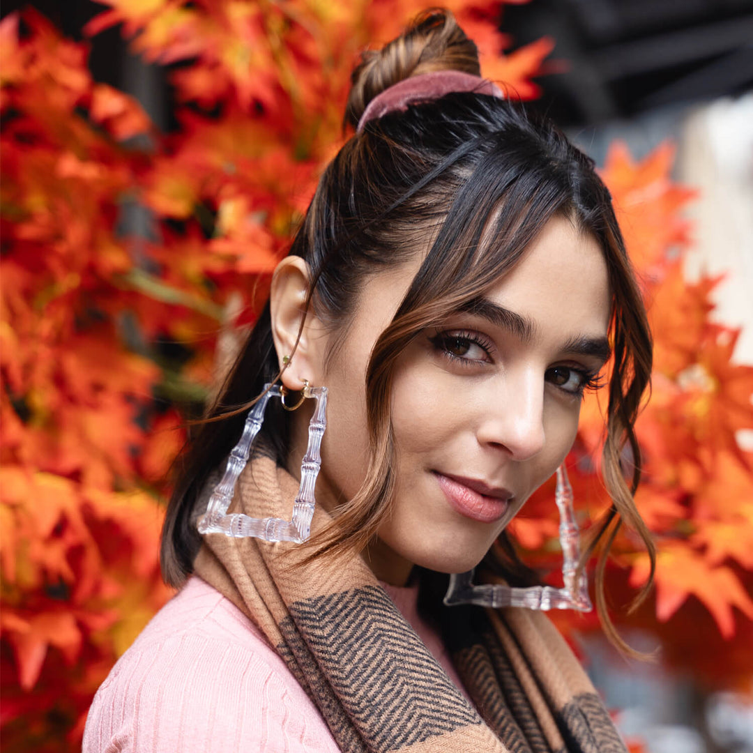 Large Bamboo Hoops in Pyramid