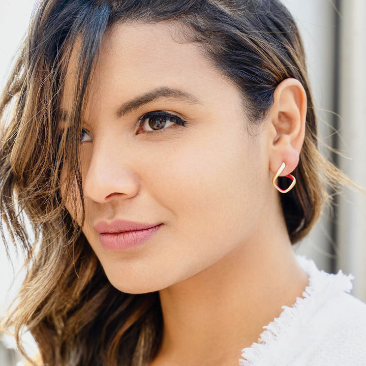 Square Hoop Earrings