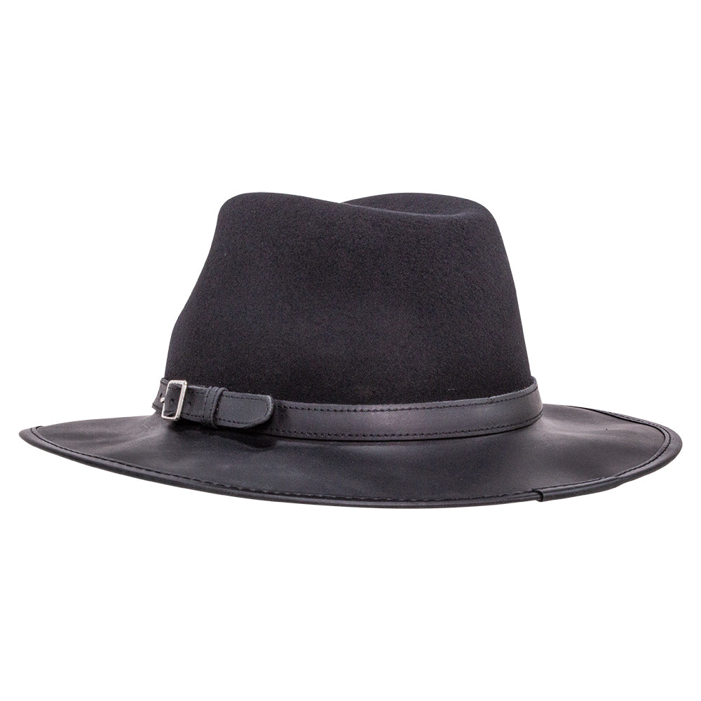 Summit Leather Fedora
