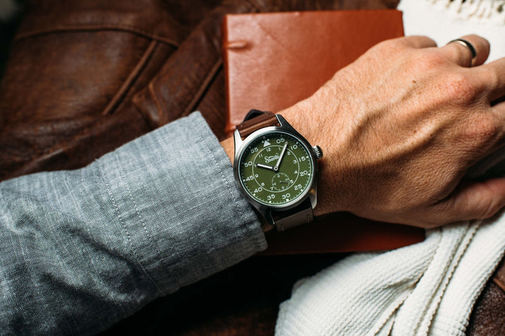 Szanto Heritage Aviator Small Seconds 2755