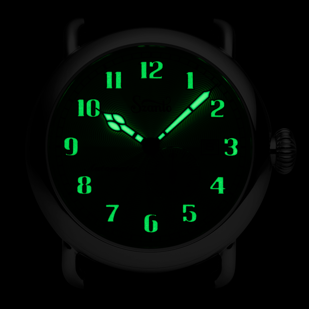 Szanto Automatic Officer Classic Round 6304