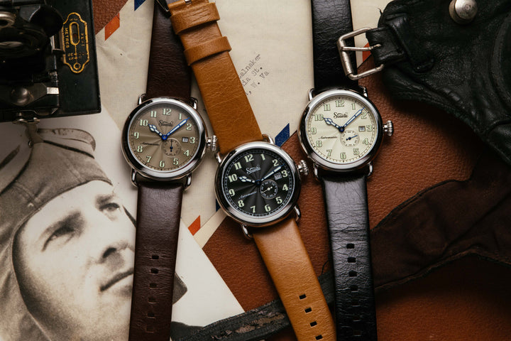 Szanto Automatic Officer Classic Round 6302