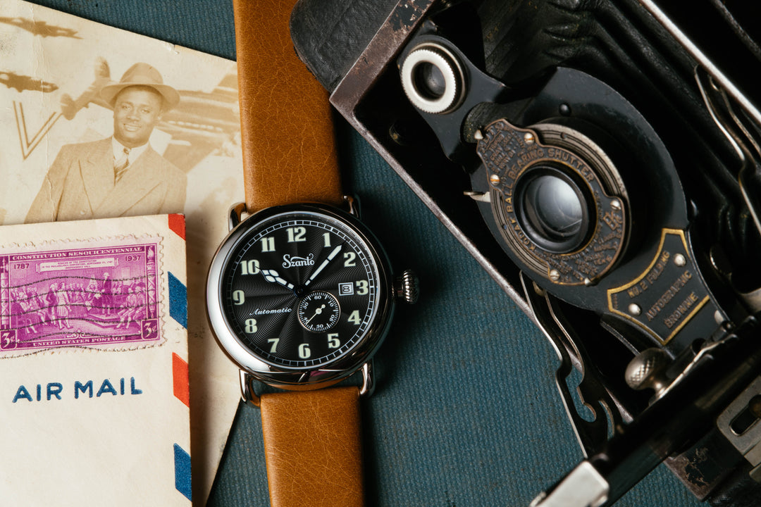 Szanto Automatic Officer Classic Round 6302