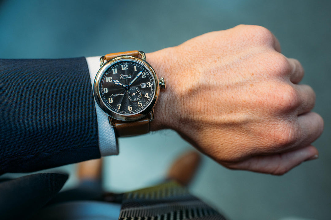 Szanto Automatic Officer Classic Round 6302