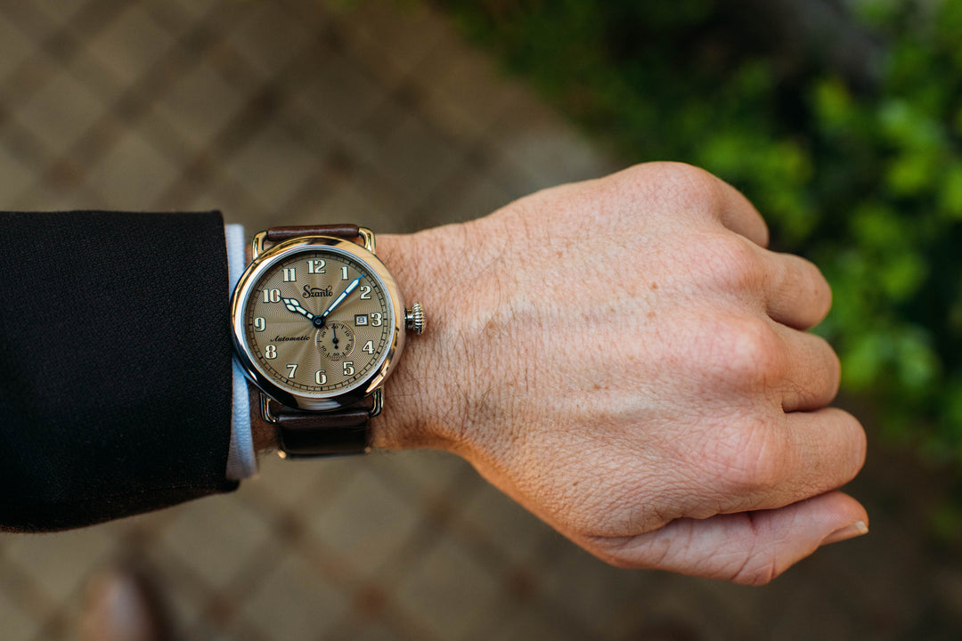 Szanto Automatic Officer Classic Round 6304