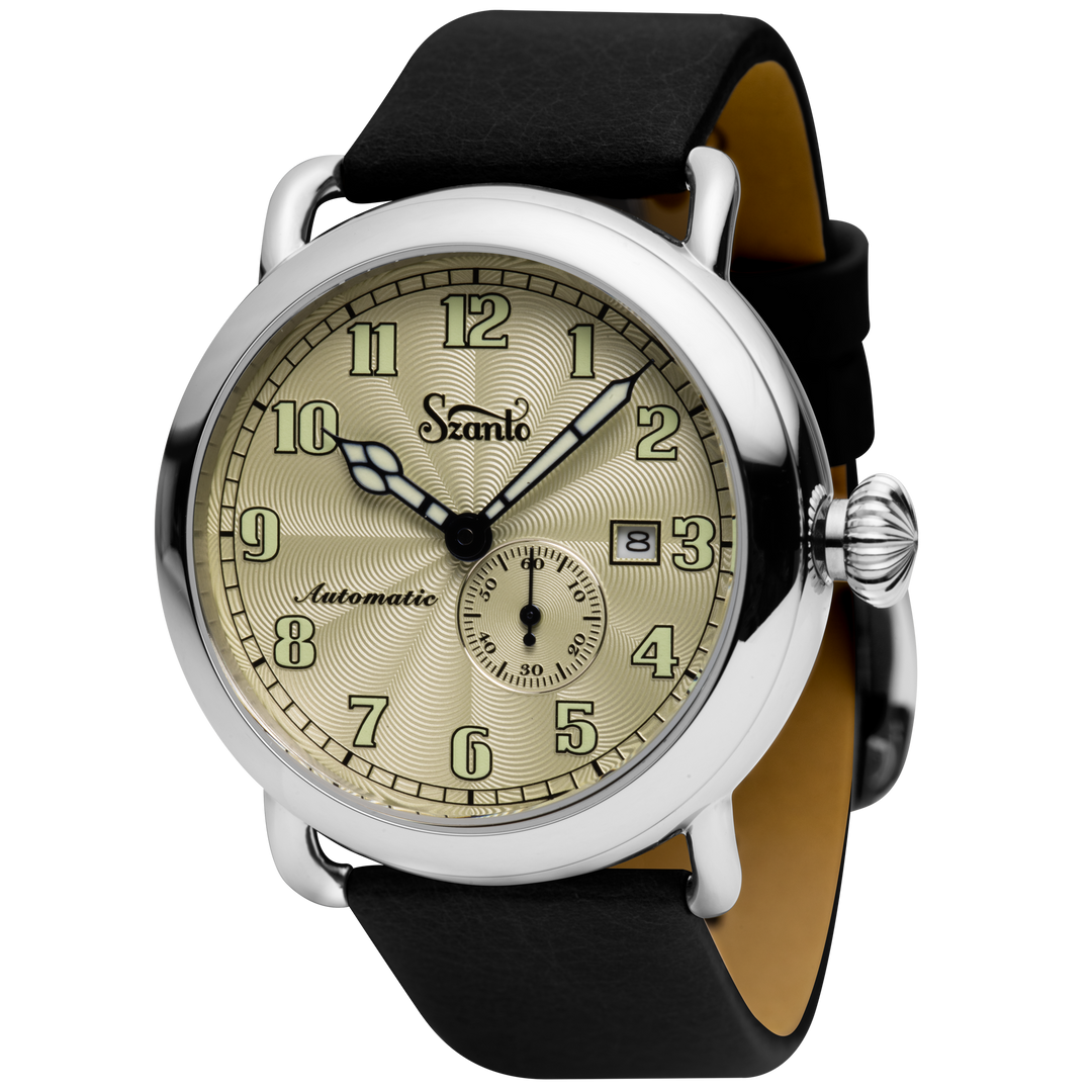 Szanto Automatic Officer Classic Round 6305