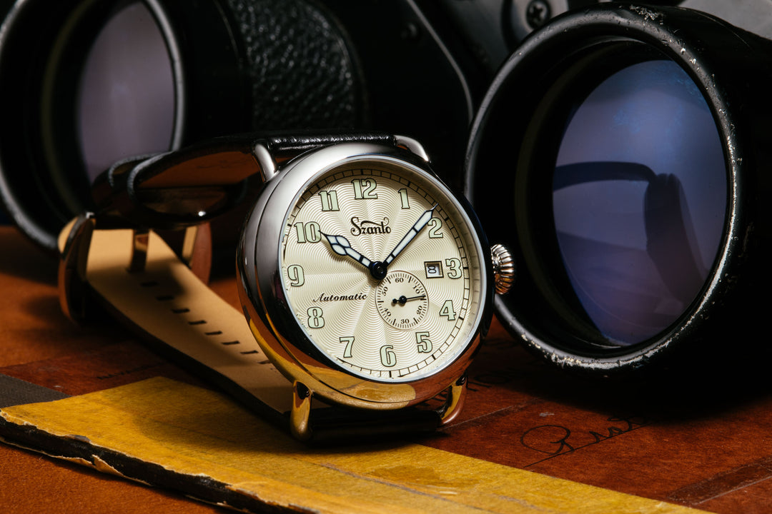 Szanto Automatic Officer Classic Round 6305