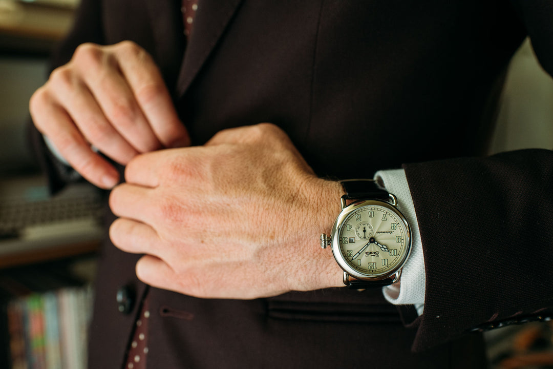 Szanto Automatic Officer Classic Round 6305